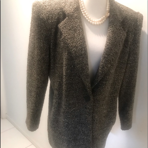 Vintage Town & Travel Tweed Blazer Size Small - Picture 1 of 5